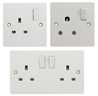 Panel Táctil Eléctrico Clásico Serie Blanca 1, Interruptor de Pared ABS de 10A, Control de Timbre, Clasificación IP20, Diseño Contemporáneo, Duradero