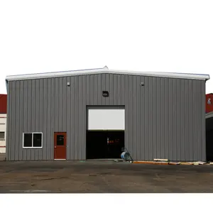 New Style Prefabricated Steel Structures Cheap Price Structural Metal Building Warehouse garage workshop Steel Structure