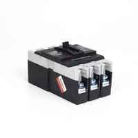 Disjoncteur en boîtier moulé YIFA Série YFM3 3/4 pôles 300 ampères 380V 30kA Unité de déclenchement électronique thermique-magnétique IEC60947-2