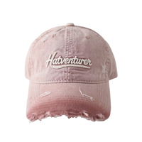 Gorro de Béisbol Moderno para Adultos, Estilo Dad Hat, Color Degradado, Sin Estructura, 100% Algodón, Logotipo Bordado de Marca, Ajustable