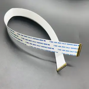 EDP I-PEX 20454-030T 20453 20455 0.5mm pitch 30Pin with the same type 300mm LCD LVDS FFC Cable