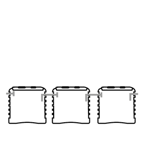 ถังบำบัดน้ำเสียแบบสามช่อง 150 AE - Product Image 1