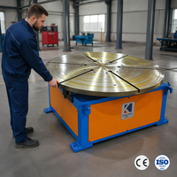 Table de positionnement rotative pour soudage, plateforme rotative automatique pour le positionnement des pièces à souder