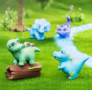 Vente en gros de mini-jouets de <span class=keywords><strong>dinosaures</strong></span> mignons et très vendus, série réaliste en 3D, statue d'animal de dessin animé pour la décoration éducative des zoos et des parcs - Product Image 3
