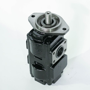 Wholesale High Pressure Black Cast Iron Twin Outlet Dual Hydraulic Gear <b>Pump</b> Loader Hydraulic Replacement Spare <b>Parts</b> - Product Image 5