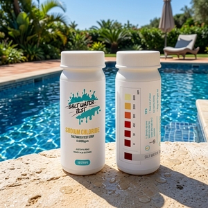<span class=keywords><strong>Bandelettes</strong></span> de <span class=keywords><strong>test</strong></span> de salinité à l'eau salée au chlorure de sodium 0-6000ppm, <span class=keywords><strong>test</strong></span> rapide en 20 secondes <span class=keywords><strong>pour</strong></span> <span class=keywords><strong>piscine</strong></span>, spa, aquarium - Product Image 1