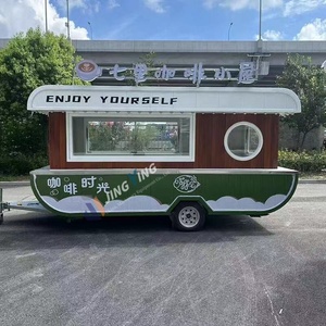 รถพ่วงพิซซ่าพร้อมเตาอบไม้อัดแน่นสำหรับพิซซ่าแสนอร่อยในงานเทศกาลและกิจกรรมต่างๆ - Product Image 3