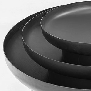 60cm corten thép nhiệm vụ nặng nề vườn lửa bát ngoài trời - Product Image 2