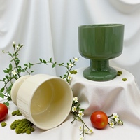Bol à bougie en céramique de style nordique, irrégulier, blanc mat, avec forme florale, pour encens et diffuseur d'aromathérapie