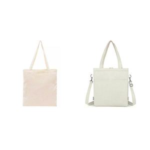 Wholesale Natural Organic Linen Polyester Sublimation <b>Canvas</b>, Fabric School Cotton Shopping Bags <b>Shopper</b> Tote Bags - Product Image 5