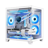 Vente en gros d'ordinateur de jeu PC de bureau avec carte mère RGB Cooler X79 16 Go Ram RX580GPU 512 Go SSD