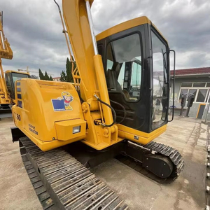 Excavatrice Komatsu PC60 PC56 d'occasion, petite taille, 6 tonnes, pièces d'origine, bon état, prête à travailler, faible nombre d'heures, à vendre - Product Image 1