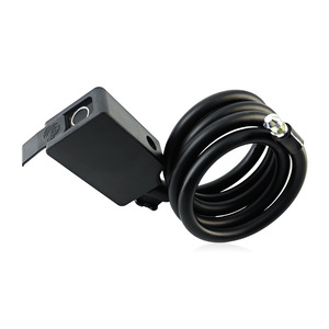 Candado de cable de acero inteligente Yuefeng DZ550 con huella dactilar, antirrobo para bicicletas eléctricas, con control por aplicación para bicicletas y - Product Image 1