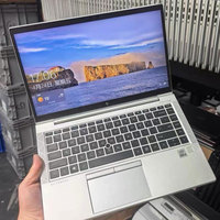 Ordinateur portable professionnel d'occasion HP Elitebook 840 G7 I5-10e génération, 8 Go de RAM, 256 Go SSD, 14 pouces, clavier rétroéclairé, comme neuf à 95%