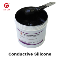 Pâte d'impression d'écran de silicone conductrice en caoutchouc de silicone liquide pour le textile