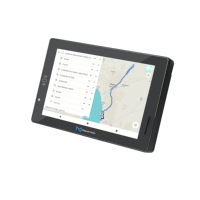 Terminal Layar Sentuh 10 Inci 4G LTE WiFi BT Ethernet GPS BeiDou Manajemen Armada IP Voice Untuk Bus, Coach, Truk