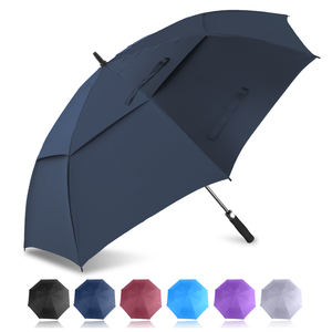 Paraguas de Golf Automático de Apertura y Cierre de 27 Pulgadas con Protección UV, Impermeable, para Viajes y Lluvia - Product Image 2