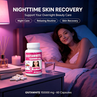 Complément de Soin Naturel pour la Peau Marque Blanche : Capsules de Glutathion Éclaircissantes et Éclatantes à Base de Plantes