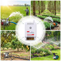 Interrupteur intelligent sans fil 220V avec télécommande 433/315MHz pour contrôle longue distance de 1km, idéal pour pompes à eau, moteurs, irrigation agricole et LED