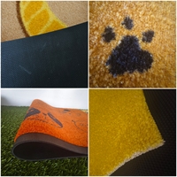 Tapis d'entrée commercial personnalisé avec logo, durable, haute densité, anti-décoloration, pour boutique, salon de beauté, devanture de magasin