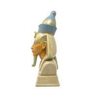Statuette de pharaon égyptien personnalisée, petite décoration, artisanat en résine, souvenirs touristiques, décoration intérieure de musée, figurines
