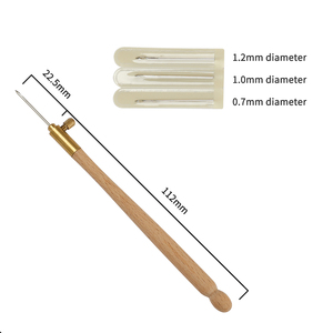 Oferta <span class=keywords><strong>de</strong></span> Fábrica: Kit <span class=keywords><strong>de</strong></span> Herramientas <span class=keywords><strong>de</strong></span> Bordado y Lentejuelas con Mango <span class=keywords><strong>de</strong></span> <span class=keywords><strong>Madera</strong></span> y Metal, Set <span class=keywords><strong>de</strong></span> <span class=keywords><strong>Agujas</strong></span> para Bordar, <span class=keywords><strong>Ganchillo</strong></span> Tambour y 3 <span class=keywords><strong>Agujas</strong></span> - Product Image 2