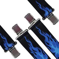 Bretelles pour hommes MELOTOUGH avec clips, bretelles robustes pour hommes grands et corpulents, bretelles de travail pour jeans