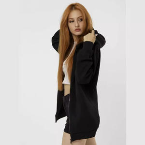 Explosiones Otoño/Invierno suéter cremallera Sudadera con capucha moda Color sólido manga larga abrigo deportivo con bolsillos - Product Image 2