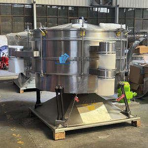 Высокопроизводительное круглое вращающееся сито-сепаратор из нержавеющей стали для кофейного порошка - Product Image 2