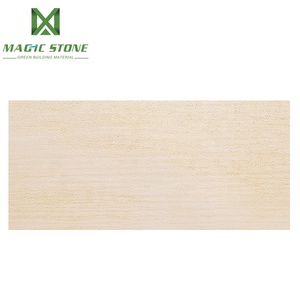 Piedra arenisca blanca de la perla de piedra natural de piedra flexible revestimiento para el diseño de interiores - Product Image 4