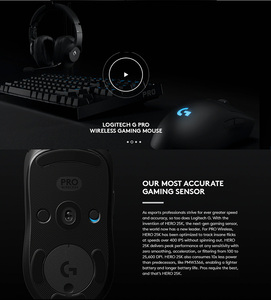 <span class=keywords><strong>Logitech</strong></span> G Pro Chuột Chơi Game Không Dây Với Esports Cấp Hiệu Suất Màu Đen Màu Hồng Chuột Chơi Game Không Dây - Product Image 5
