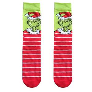 Calcetines Navideños Creativos de Punto con Diseño de <span class=keywords><strong>Grinch</strong></span>, Decoraciones Modernas para Parejas - Product Image 5