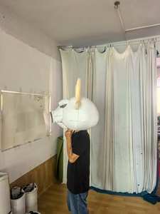 Funtoys kostum maskot banteng otot merah kustom baru kostum maskot Cosplay hewan setelan berbulu karnaval untuk dewasa - Product Image 6