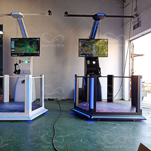 Amusement Park Vr Shooting Arena Virtual Reality Stand Vr Gaming Equipment 360 Vr Experience Shoot Boxing Machine