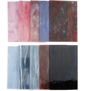 Meilleure vente, décoration <span class=keywords><strong>intérieure</strong></span> de bâtiment, épaisseur de 3mm, couleur mélangée, Texture Opaque, feuille de <span class=keywords><strong>vitrail</strong></span> - Product Image 2