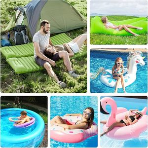 Pompe à air alimentée par batterie 6000mAh pour matelas pneumatique, flotteurs de piscine, <span class=keywords><strong>kyak</strong></span>, sac de rangement de voyage gonflable, pompe à air rechargeable - Product Image 5