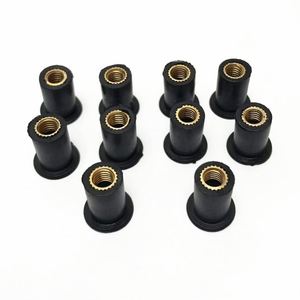 Tuerca de Expansión de Goma con Inserto de Latón para Parabrisas de Motocicleta, ATV, Kayak, Fijación de Carrocería M4 M5 M6 - Product Image 4