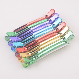 Factory wholesale hair <b>clips</b>, long metal <b>clips</b>, hair styling <b>clips</b>, picket <b>clips</b>, 105 color steel <b>clips</b>, in stock. - Product Image 1
