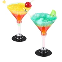 Gobelets en plastique jetables pour verres à eau pétillante, cocktails, mariages et fêtes – Lot de 500 pièces, style simple