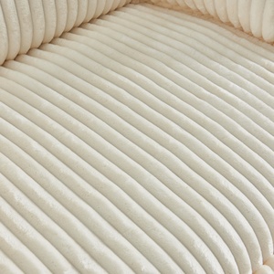 <b>Modern</b> Modular Upholstered Square <b>Sofa</b> Ottoman Durable Fabric One Seat Sponge Cushion Back Armless Bedroom Apartment Living - Product Image 6