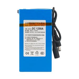 Paquete de Batería de Iones de Litio DC 1298A 12V 9800mAh 12V 3S1P con Conector 5521 para Cámara - Product Image 3