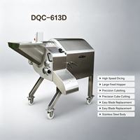 DQC-613D Grote Hoge Snelheid Groente- en Fruit Snijmachine Commerciële Snijmachine voor Centrale Keuken Voedselverwerkingsbedrijf