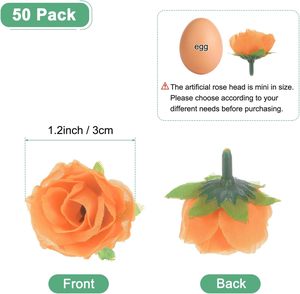 Rosas Artificiales al por Mayor, Estilo Europeo, Rosa Blanca de Otoño, Rosa de Seda de un Solo Tallo para Decoración de Bodas y Hogar - Product Image 3