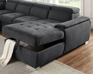 Divano in Tessuto Chenille <span class=keywords><strong>di</strong></span> Alta Qualità Stile Italiano, Design <span class=keywords><strong>di</strong></span> Lusso con Schienale Alto e Braccioli, Arredamento Moderno per Soggiorno - Product Image 4