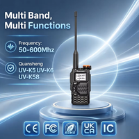 Nouveau 2026 V3 Quansheng UV-K5 Émetteur-récepteur radio amateur portable bibande multibande Talkie-walkie avec version 3 bande aérienne UVK5