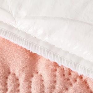 בית החולים-כיתה עמיד למים כיסוי רוכסן רוכסן בצבע מוצק מרופדת מיטה מאט סרוג מחצלת מזהב רגיל עבור מלונות - Product Image 3