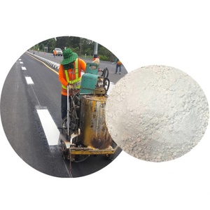 Peinture thermoplastique réfléchissante à haute visibilité pour marquage routier - Product Image 1