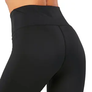 Full Length Womens Leggings Yoga Pants Tight Fit Activewear Tights Trousers High Waisted Workout Yoga Leggings For Women