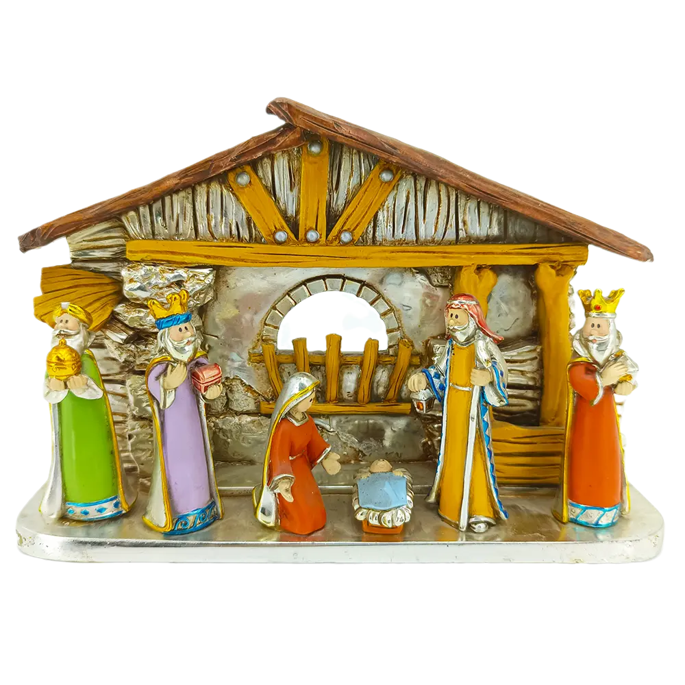 Christmas Manager Group birth scene decoration Manger room art relief gift resin crafts home decor