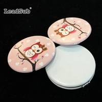 Leadsub sublimation mode miroir de maquillage miroir de sublimation blanc à vendre